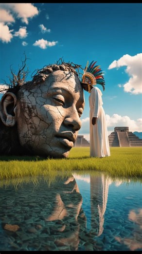 ORIGINAL BLACK GOD on Instagram: "⁉️🚨The question remains why would the Olmec (our Ameru Moors, Galactic Travelers, and descendants of the ANUNNAGI) need to walk across a land bridge when they possessed airships? ✈️ That lie was seeded to keep us blind to who we are. The Olmec-Moorish builders of Mesoamerica were masters of cosmic science, vibration, and celestial navigation the first terrestrial gods in flesh.Now, as the Three-Eye Atlas approaches and the heavens align, we are called to