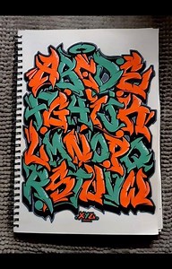 229K views · 1.1K reactions | #graffiti #sketch #drawing #abc #lettering #handmade #outlines #speedpaint | DMARK | Facebook