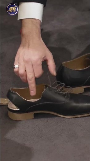 Destroying A Shoe For The Perfect Fit! Bespoke Gaziano & Girling Shoes | #Shorts