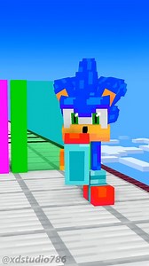 Build a Sonic - Minecraft Animation #minecraft #animation #minecraftmonsterschool #minecraftanimation #minecraftreels #minecraftshorts #shorts #reels #reelsviralfb #shortsviral #shortsreels | XD Studio