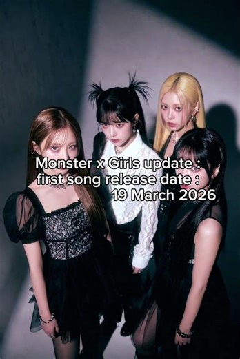 First album with four songs Monster x Girls update