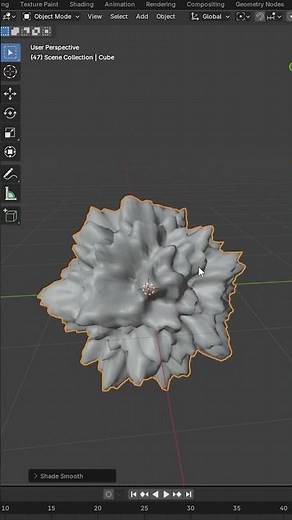 How to make an audio visualiser in Blender 🎶