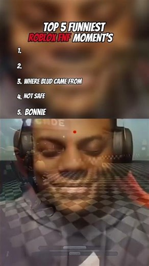 Top 5 Funniest Roblox Fnf Moment's #roblox #shortsfeed #clips