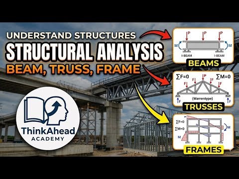 Structural Analysis Masterclass: Beams, Trusses & Frames | Civil Sub-Engineer Prep