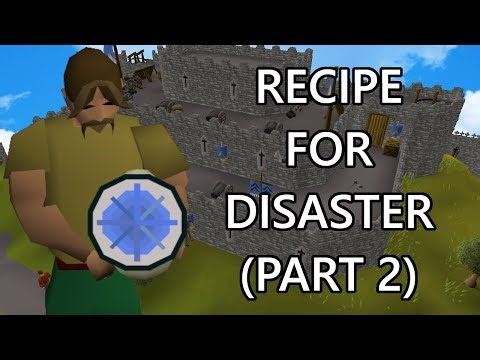 OSRS with no guides | Recipe For Disaster (part 2)