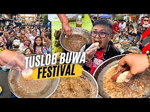 Tuslob Buwa Festival! Unlimited and FREE food for all!