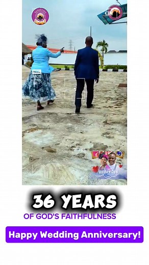 36 glorious years of God's faithfulness. Happy wedding anniversary daddy and mummy 🎉 More grace, love and anointing in Jesus' name. #WeddingAnniversary #Love #MFM #MFMWorldWide | MFM H/Q Sermons
