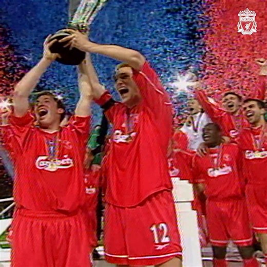 16/05/01 🗓️✨ The day we beat Alaves in a dramatic UEFA Cup final to seal our historic treble 🏆🏆🏆 | Liverpool FC