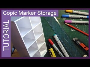 DIY Copic Marker Storage unit ✬ by Sakuems