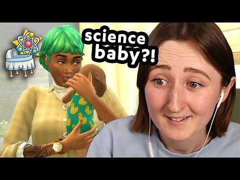 my sim had a SCIENCE BABY??? | Nightmare Legacy Challenge #24