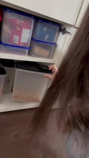 Les Garde-Céréales Tupp sont pratiques, hermétiques et d’un format parfaits mais… non, ils ne se rangeront pas tout seul dans l’armoire… 🙄 😅✌🏻😬 #viedemaman #conservation #enfants #modedevietupp | Mélanie Daigneault - mode de vie famille