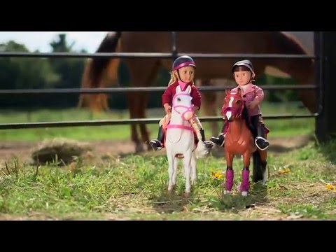 Our Generation Dolls - Saddle-Up Stables with Lipizzaner and Thoroughbred Horses
