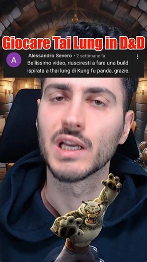 BUILD D&D 5e ita: TAI LUNG di Kung Fu Panda