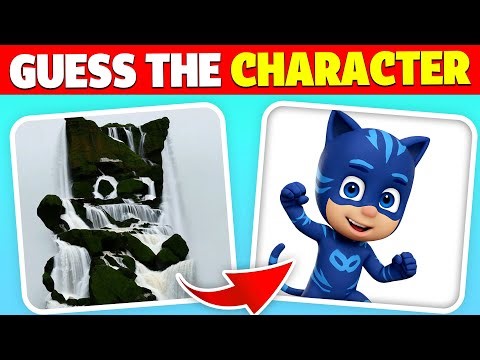✨💙SQUINT to See the PJ Masks Characters! 😵‍💫 | CRAZY Illusion Quiz! | Gekko, Cat Boy, Newton Star