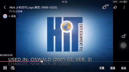 Hit 和尼克儿童频道出品（2001年）