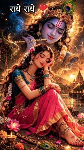 तू सिमरन कर राधे राधे तेरे कष्ट सभी कट जाएंगे।।#radhakrishna ‪@Digital_Creators_Videos‬ #ytshorts