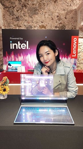 Life In Tech | Might not be the laptop for working on private matters but the #LenovoThinkBookTransparentDisplayLaptop gives us a sneak peek at what you... | Instagram