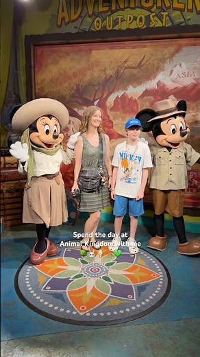 Disney’s Animal Kingdom #minivlog #mickeymouse #mickey #disneyworld #zootopia #safari
