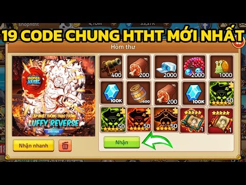 Cập Nhật 19 Code Huyền Thoại Hải Tặc Dùng Chung Mới Update | Sự Kiện Nhận Code ALL Siêu Vip