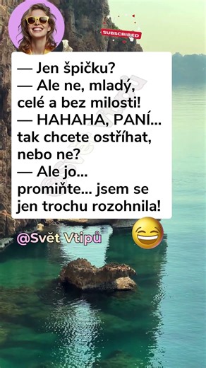 ✂️ Jen trošičku… #vtipy #sranda #humor #komedie #smích #cesko #vtipnevidea #vtípky