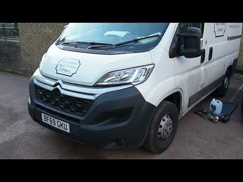CITROEN RELAY 2019 BATTERY REPLACEMENT