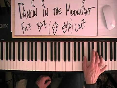"Dancing in the Moonlight" Piano Tutorial