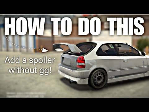 How to apply an gg spoiler without using GG in Car Parking Multiplayer