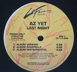 Az Yet - Last Night