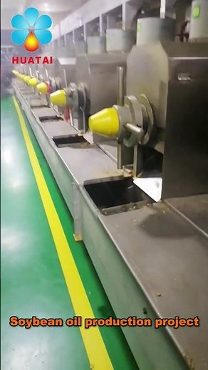 Industrial soybean oil pressing production line | Soybean oil extraction machine #manufacturing