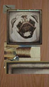 Wood Burning - Elevate Your Artwork with a Border #pyrography