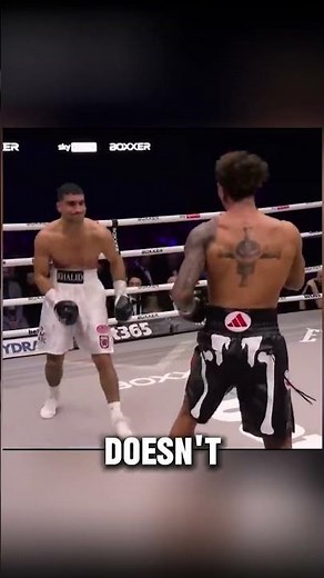 He Turned the Fight Into a Show #boxing #knockout