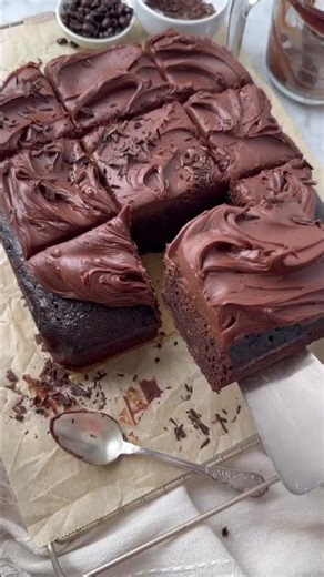 Moist Vegan Mocha Cake with Chocolate Ganache Frosting