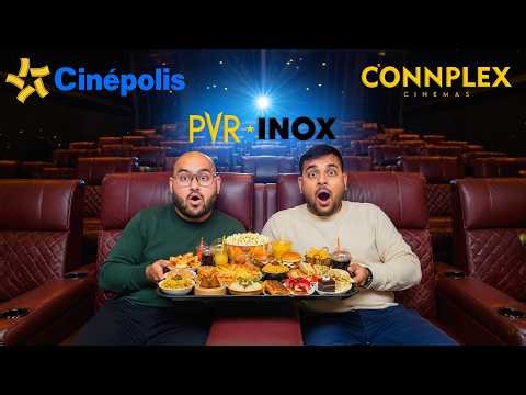 Which Cinema Has The Best Food ? | PVR INOX Vs Cinepolis Vs Connplex | Viwa Food World