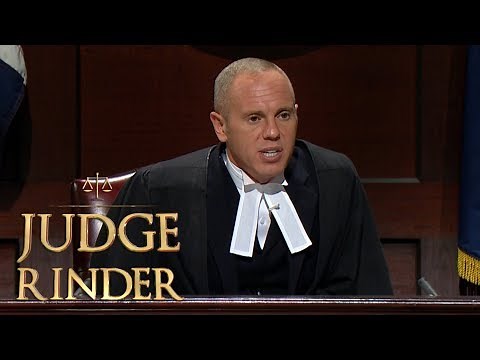 Judge Rinder Is Angered by Defendant's Interruptions | Judge Rinder