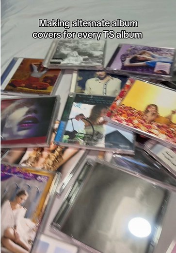 Creative Album Covers for Taylor Swift's Discography