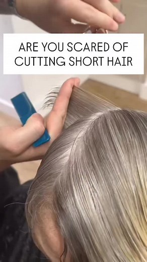 6.6K views · 81 reactions | Short hair can be scary. You just need...