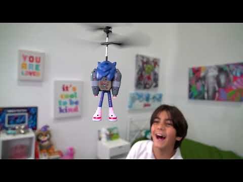Sonic Remote Control Flying Figure by "World Tech Toys"