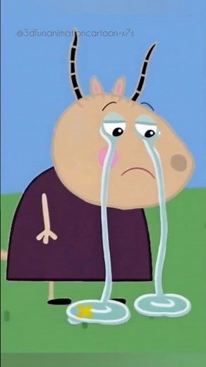 Crying Peppa Pig characters