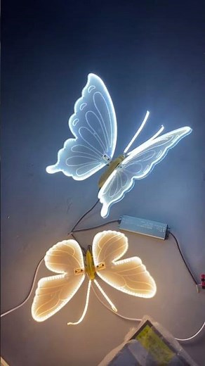 ✨ Amazing Butterfly LED Lights | Aesthetic Room Decor Idea 🦋💡
