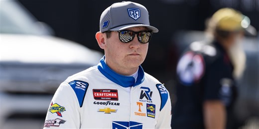 LOOK: Dawson Sutton to race Vols-themed truck in Friday night's NASCAR Craftsman Truck Series Bristol Race