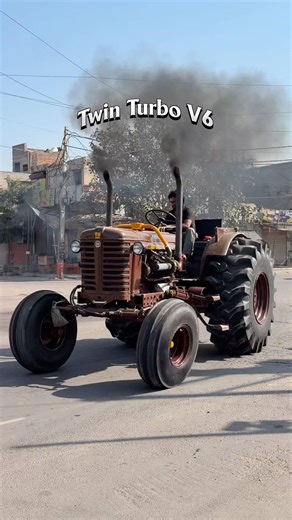KVB TRACTORS 280hp v6 twin turbo 💀 #agriculture #automobile #farming #farmer #tractor #lovetractor