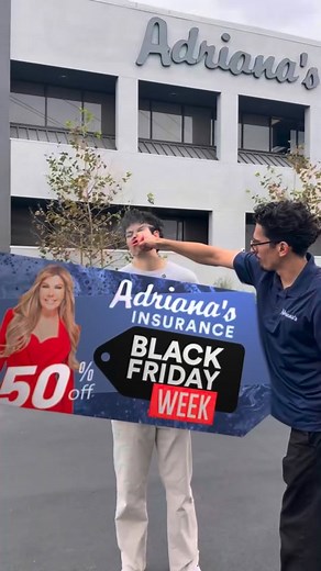 6K views · 20 reactions | It’s here: the biggest deal of the year at Adriana’s! Save 50% on every service all week long ✨ Secure your coverage and enjoy unmatched value, but hurry, these savings won’t last long  #adrianas #adriansinsurance #blackfriday #deals #Savemoney | Adriana's Insurance Services | Facebook