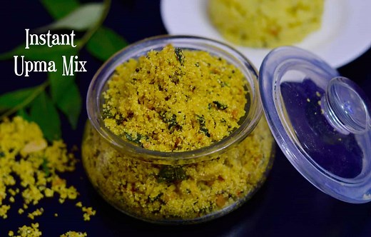 Instant Upma Mix|How to Make Ready-To-Cook Upma Mix