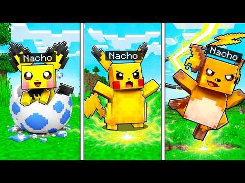 I EVOLVED as a POKEMON in Minecraft!