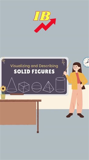 IB Maths Tutor on Instagram: "Solid figures are 3D shapes with length, width, and height 🧊📦 Cubes, cuboids, cylinders, cones, and spheres — let’s understand their properties step by step! #IBMaths #SolidFigures #3DShapes #GeometryBasics #IGCSEMaths #IBTutor #MathsReels #StudyWithMe"