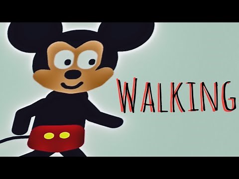 Mickey Mouse Walk Animation