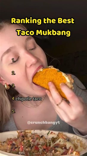 1st or Second? | Taco Mukbang Asmr |