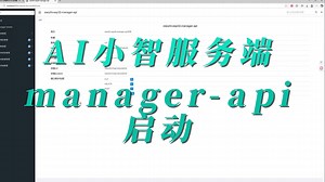 从源码启动小智服务端之启动manager-api