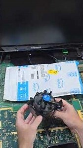 Quick 3m-Intel Fan and Heat Sink CPU Cooler on Top of My Raspberry Pi 5 Flirc Case