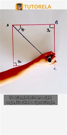 Classifying Triangles in Square Diagonals | ABC & ACD #Math #Triangle #TypesOfTriangles